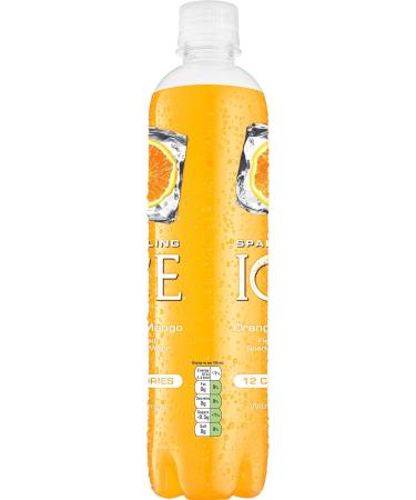 Sparkling Ice Orange Mango Flavored Sparkling Water - 12 Calories - No Added Sugar - Contains Vitamins - 12 x 500ml Bottles - Buy Online on SooperMarket.com