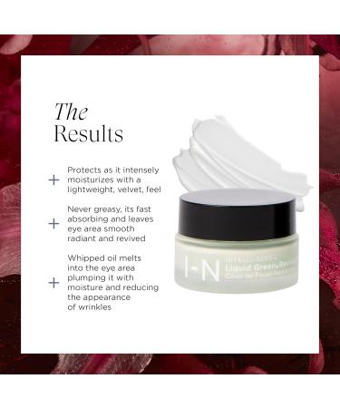 Intelligent Nutrients Liquid Green Revival Eye Whip - Vegan Eye Cream for Dry Skin Hydration Dark Circles & Puffiness - 0.5 Oz - Buy Online on SooperMarket.com