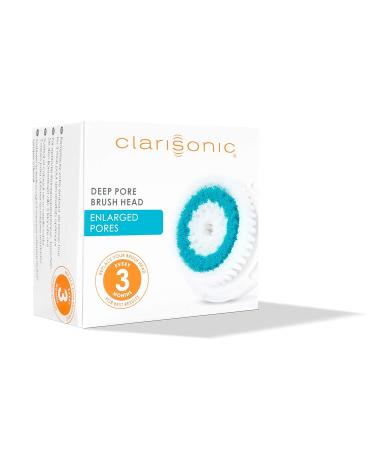 Clarisonic Deep Pore Facial Cleansing Brush Head - Blackheads & Clogged Pores | Sensitive & Oily Skin | 1 Pack - Buy Online on SooperMarket.com