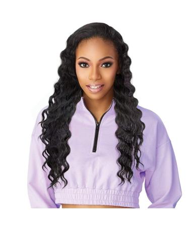 Sensationnel Instant Up & Down Pony Wrap Half Wig UD 9 - 1B Off Black - Buy Online on SooperMarket.com