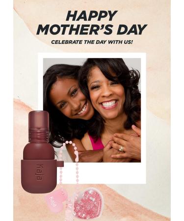 Kaja Glazed Keychain Stain- Jelly Charm 02 Squeeze Guava | Triple Berry Complex | Hydrating Lip & Blush Tint - Buy Online on SooperMarket.com