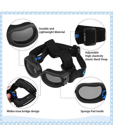 Small Dog Helmet Goggles UV Protection Pet Sunglasses - S Size, Black - Buy Online on SooperMarket.com