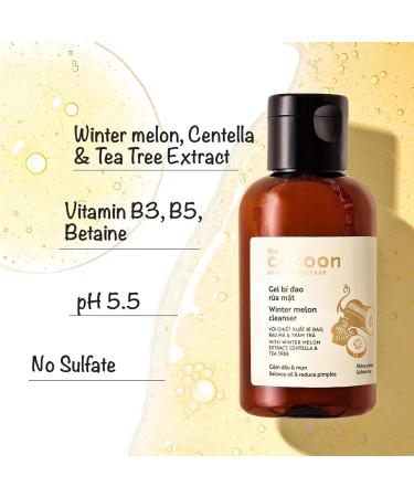 Buy Cocoon Winter Melon Cleanser (10.48 fl oz) | Hydrating & Soothing | International Shipping Available - Buy Online on SooperMarket.com