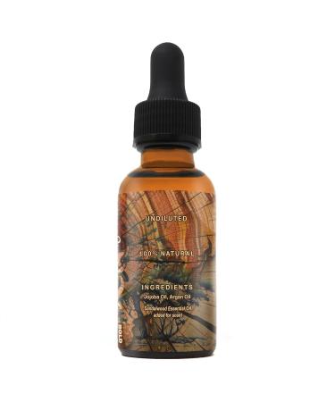 Sandalwood Beard Oil - Natural Sandalwood Scent for Strong Beard Care (2 oz) - Shop Internationally - Buy Online on SooperMarket.com
