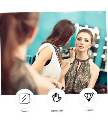 Buy NOLITOY 100pcs Waterproof Makeup Hand Palette Adhesive Tape | Medical Nail Accessories & Disposable Cosmetic Supplies - Buy Online on SooperMarket.com
