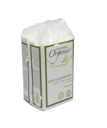Buy Organic Cotton Baby Pads - Rectangular Fairtrade Design 60 Pack | Eco-Friendly & Safe for Your Baby - Buy Online on SooperMarket.com