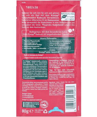 Buy Kneipp Foaming Salt - Pamper Your Skin with Luxurious Bath Soak | International Shipping Available - Buy Online on SooperMarket.com
