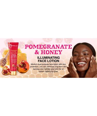 Mielle Organics Pomegranate & Honey Illuminating Face Lotion with SPF15 2oz - Buy Online on SooperMarket.com