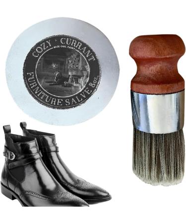 Furniture Salve For Leather Leather Furniture Salve And Brush Leather Scratch Remover Leather Restorer For Couches Multipurpose Cleaner And Polish Furniture Salve For Wood - Buy Online on SooperMarket.com