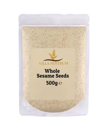 Natural Sesame Seeds 500g by Villa Nostrum