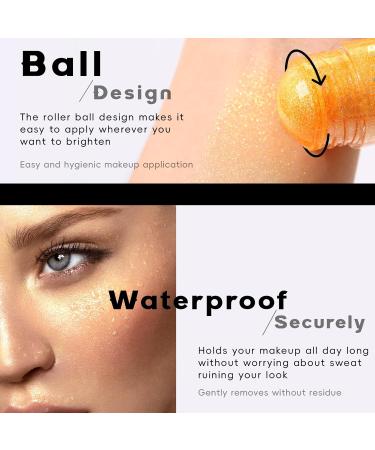 Body Glitter Shimmer Stick - Moisturizing Highlighter for Eye Lip & Face | Long Lasting Gold Illuminator for Concerts & Festivals - Buy Online on SooperMarket.com