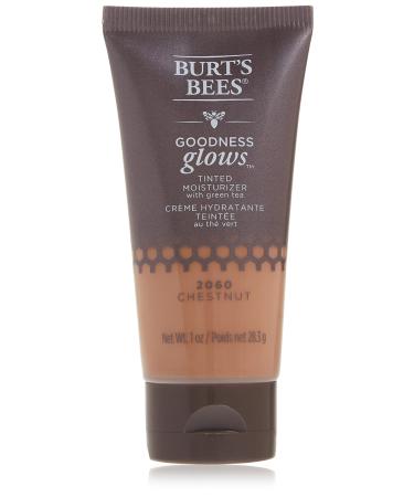 Burts Bees Goodness Glows Tinted Moisturizer  Rich in Antioxidants  Chestnut 1.0 Ounce 1 Ounce (Pack of 1)