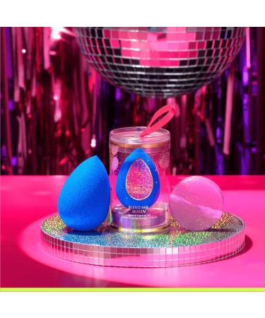 Beautyblender Blending Queen Set - Sapphire Sponge & Speckled Violet Cleanser | Best for Flawless Makeup | International Shipping Available - Buy Online on SooperMarket.com