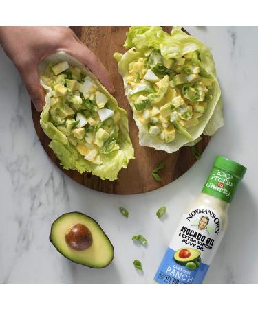 Newman's Own Avocado Oil Extra Virgin Olive Oil Ranch Dressing 8 oz - AmazonFresh - Buy Online on SooperMarket.com