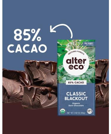 Alter Eco Organic Dark Chocolate Bar - 85% Cocoa - 12 Pack (2.82 oz each) - Buy Online on SooperMarket.com