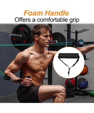 Buy Lectorias 5 Fitness Straps & Resistance Bands for Strength Training - Includes 2 Hand Straps 2 Ankle Straps T r Anker & Storage Pocket - International Shipping - Buy Online on SooperMarket.com