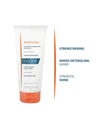 Ducray - Anaphase+ Strengthening Conditioner - All types of loss of hair density - Thinning hair - 200ml - Buy Online on SooperMarket.com