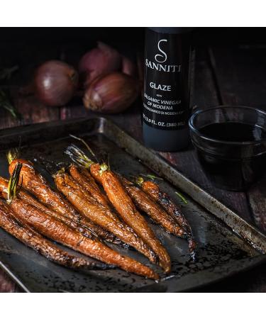 Sanniti Italian Balsamic Vinegar Glaze 12.9 oz - Pack of 2 | Premium Quality Condiment - Buy Online on SooperMarket.com