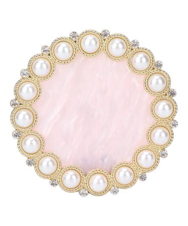 Cosmetic Nail Mixing Palette Color Mixing Nail Art Tips Display Plate Nail Art Display Board Nail Art Palette Drawing Painting Dish Manicure Nail DIY Mixing Holder Tool for Nail(golden foundation)