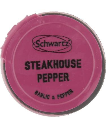 Schwartz Garlic & Pepper Steakhouse Pepper Seasoning 58g - Enhance Flavor and Aroma - Buy Online on SooperMarket.com