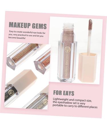 FOYTOKI 6pcs Eye Shadow Set Glitter Eye Makeup Korean Eye Glitter Women Bling Eyeshadow Highlighter 1 count (Pack of 1) As Shown - Buy Online on SooperMarket.com