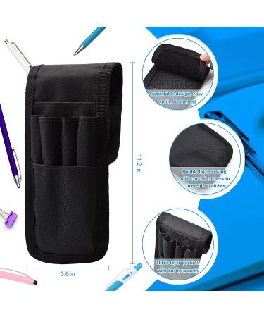 KATOLK 2 Pcs Belt Pen Holder  Multifunctional Adjustable Tactical Pencil Pouch  Detachable Military Duty Pencil Sleeve Case  Can Hold Pens  Rulers and Scissors  Black - Buy Online on SooperMarket.com