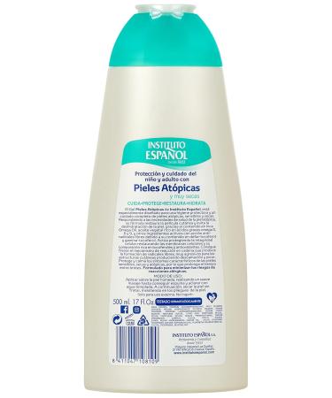 Buy Spanish Institute Atopic Bath & Shower Gel 500ml - Soothing Moisturizer for Sensitive Skin | International Shipping Available - Buy Online on SooperMarket.com