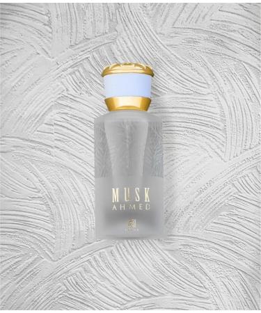 AHMED Musk EDP 50ML a Sensual Fragrance for Women and Men with Oriental Musk Citrus Floral Rose and Jasmine by Al Maghribi Arabian Oud and Perfumes Dubai - Buy Online on SooperMarket.com
