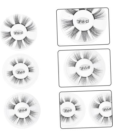 WOFASHPURET 3boxes Fake Eyelashes Girl Eyelash Chic Eyelashes Makeup Accessory Eyelash Grafting Kit False Eyelashes Extension Practice False Eyelashes Fake Lashes Dense Decorate Chemical Fiber - Buy Online on SooperMarket.com