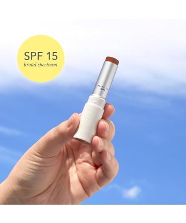 Beekman 1802 Goat Milk Tinted Lip Cream SPF 15 - Fragrance Free Elderberry & Niacinamide - Hydrating for Sensitive Skin - Cruelty-Free | Spicy Nudey Shade - Buy Online on SooperMarket.com