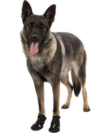 TRIXIE Non-Slip Dog Shoes - Paw Protection Walker Active (Large 2 Pcs Black) for International Shipping - Buy Online on SooperMarket.com
