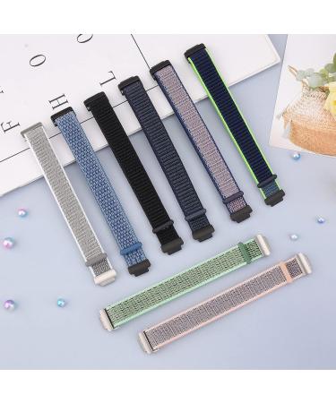 Soft Nylon Bands for Fitbit Inspire 2/Inspire HR - Adjustable Replacement Strap (Black) - Buy Online on SooperMarket.com