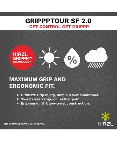 Buy HIRZL GRIPPP Tour SF 2.0 Unisex Cycling Gloves - Black XL | Best International Shipping - Buy Online on SooperMarket.com