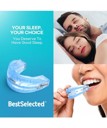 Anti Snoring Mouth Guard Device: Medium Anti Snoring Devices Ronflement Solution - Stop Snore Guard Mouthpiece Sleeping Mouth Stopper - Sleep Apnea Devices (Blue) - Buy Online on SooperMarket.com