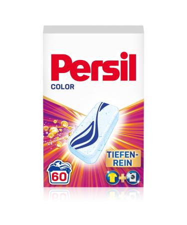 Persil Power Bars Color detergent (60 wash loads) pre -dose colored detergent with biodegradable protective film for pure laundry & hygienic fresh