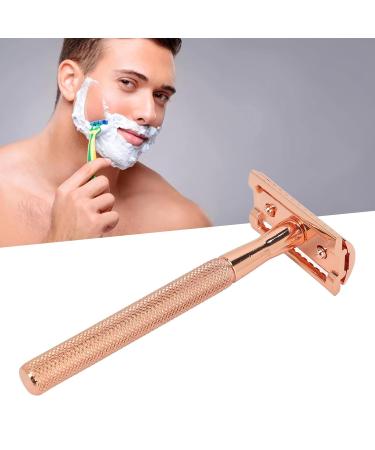 Vintage Manual Facial Barschneider - Double-Sided Metal Compact for Women - Ros Gold Portable Outdoor Care - Buy Online on SooperMarket.com