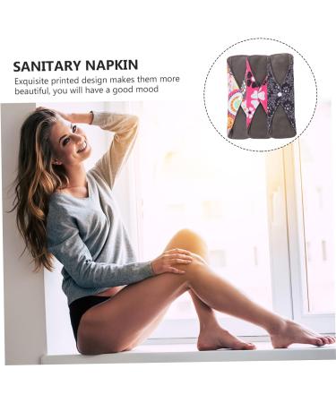Reusable Cotton Menstrual Pad with Charcoal Fibre - Aunt Towel for Outdoor Use - Buy Online on SooperMarket.com