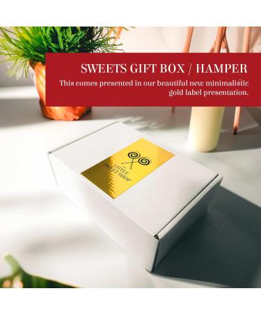 The Little Sweet Shop Minimalist Gold Label Retro Sweets Hamper: Premium Gift Box Packed with a variety of Old-Fashioned Candy for Birthdays Christmas Get Well Soon for Him for Her Boys & Girls - Buy Online on SooperMarket.com