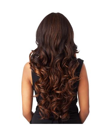 Sensationnel WHAT LACE 13x6 Cloud 9 Synthetic Wig - Preplucked Illusion Lace Frontal - Solana (Burgundywine) - Buy Online on SooperMarket.com
