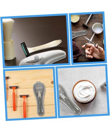 Beavorty 4-Piece Razor Storage Box - Travel Case for Safety Razors & Hairdresser Shavers - Razor Protection & Organization Solutions - Buy Online on SooperMarket.com