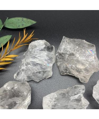 Specimen Healed Natural White Raw Stone Freeform Crystal Rough Quartz Irregulary Polished Stone Natural Minerals Home Decor Gifts As a Gift Gift - Buy Online on SooperMarket.com