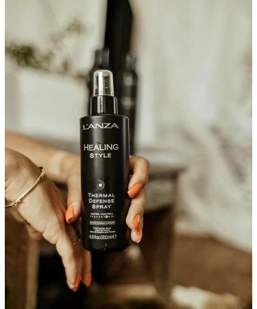 L'ANZA Healing Style Thermal Defense Spray 6.8 oz - Protects Hair from Heat Damage - Buy Online on SooperMarket.com