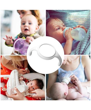 Shop MAM Bottle Handles - Silicone Baby Bottle Holder for Wide Neck & Glass Bottles | Veeteah White - Buy Online on SooperMarket.com