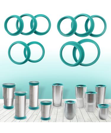 10pcs Tumbler Shields for Epoxy Tumbler, Silicone Tumbler Protector Keeps Spray Paint, Epoxy Resin Out of The Inside of Cup, Working on Tumbler Turner to Keep Tumblers Clean