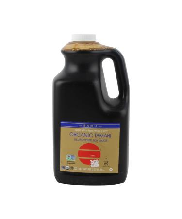 San-J Organic Tamari Soy Sauce, Gold Label, 64 Ounce