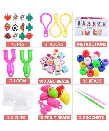 2000+ Rubber Band Bracelet Kit | Loom Bracelet Making Set for Kids | Refill Loom Set with Rubber Bands | Bracelet Making Kit - Buy Online on SooperMarket.com