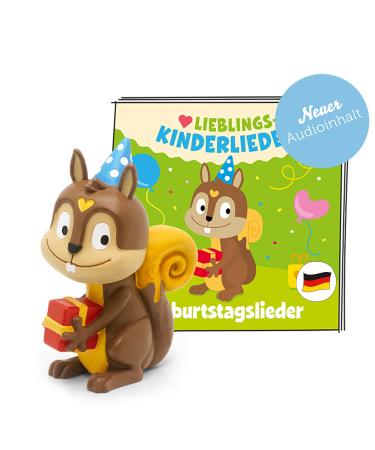 Tonies hearing characters for Toniebox favorite children's songs-birthday songs children's songs for children from 3 years playing time approx. 60 minutes single