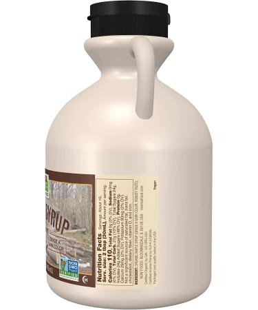 Buy Now Foods Organic Maple Syrup Grade A Dark - 16 fl oz (473 ml) | Real Food Sweetener - Buy Online on SooperMarket.com
