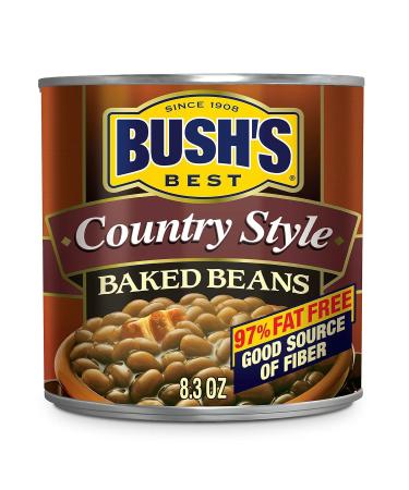 Bush's Best Baked Beans Country Style, 8.3 OZ 8.3 Ounce (Pack of 4)
