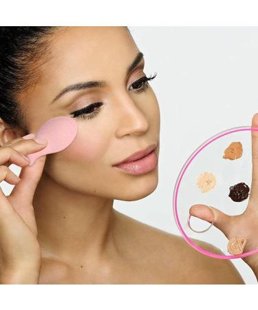 Teksome Powder Puff for Face Powder | Reusable Cosmetic Puff for Face | Fish Shaped Cosmetic Puff Beauty Makeup Tools for Pressed Powder Liquid Foundation Small fish puff (pink) - Buy Online on SooperMarket.com